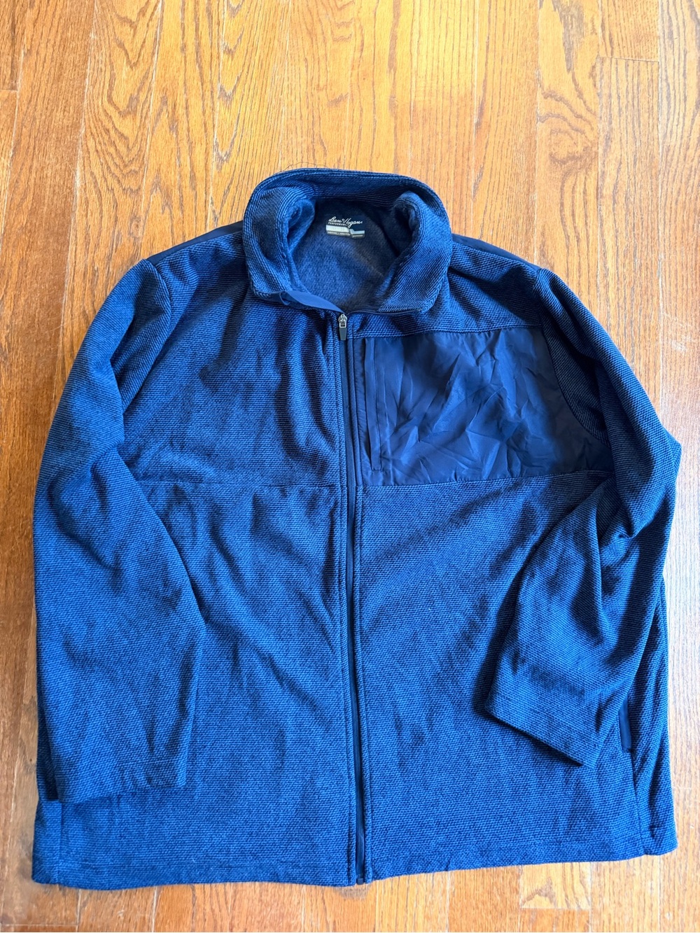 Dark Navy Full-Zip Fleece Jacket